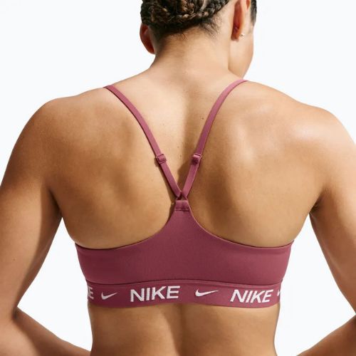 Reggiseno sportivo Nike Indy Light Support pink smoke