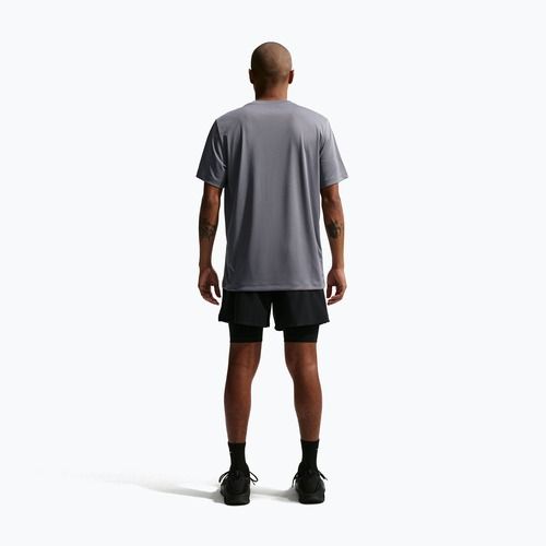 Maglia training da uomo Nike Dri-FIT Training T-Shirt smoke grey/black