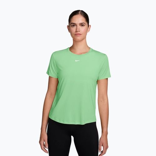 Maglia da allenamento donna Nike One Classic cucumber calm/white