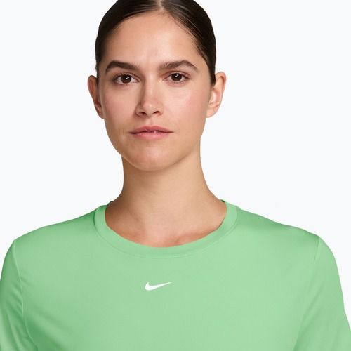 Maglia da allenamento donna Nike One Classic cucumber calm/white
