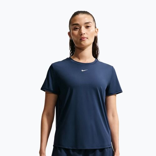 Maglia da allenamento donna Nike One Classic midnight navy/white