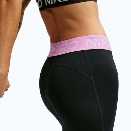 Leggings da donna Nike Pro black/pink rise/white