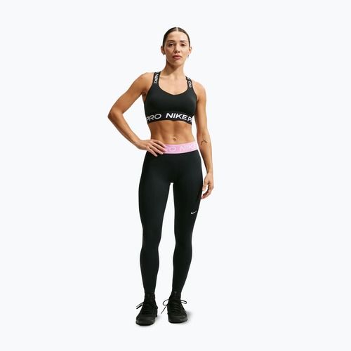 Leggings da donna Nike Pro black/pink rise/white