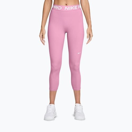 Leggings da donna Nike Pro pink rise/white