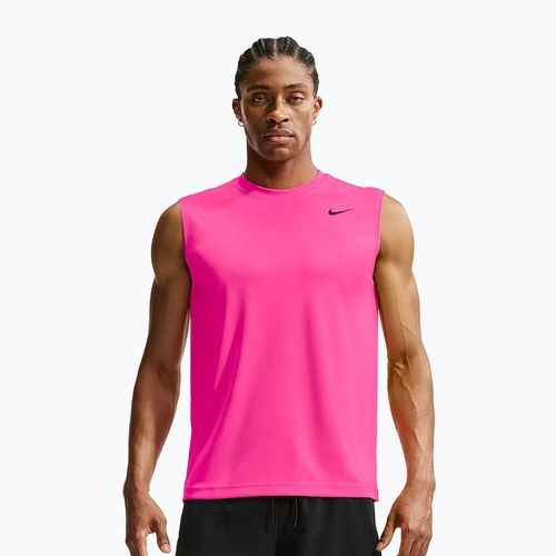Maglia training da uomo Nike Dri-FIT Sleeveless Training Top hyper pink/black