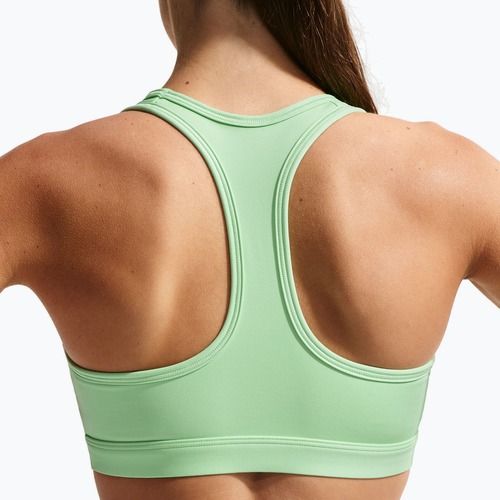 Reggiseno sportivo Nike Swoosh cucumber calm/white
