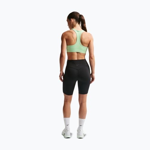 Reggiseno sportivo Nike Swoosh cucumber calm/white
