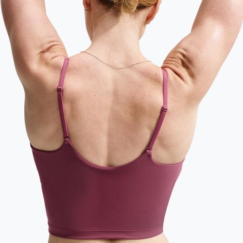 Maglia da allenamento donna Nike One pink smoke
