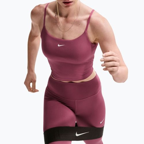 Maglia da allenamento donna Nike One pink smoke