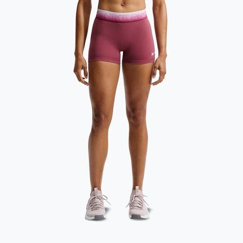 Pantaloncini da allenamento da donna Nike Pro pink smoke/bleached lilac