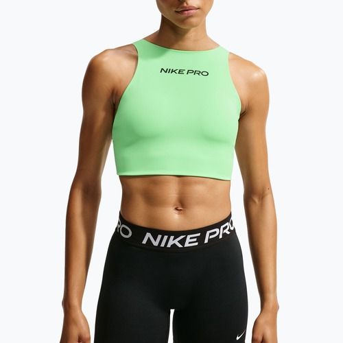Reggiseno sportivo Nike Pro Sculpt illusion green/black