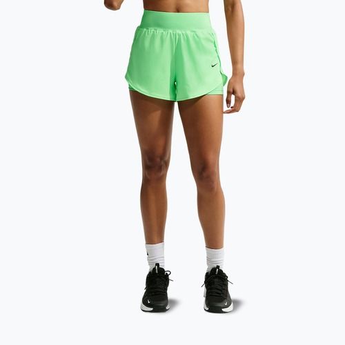Pantaloncini da allenamento da donna Nike Pro Sculpt illusion green/black