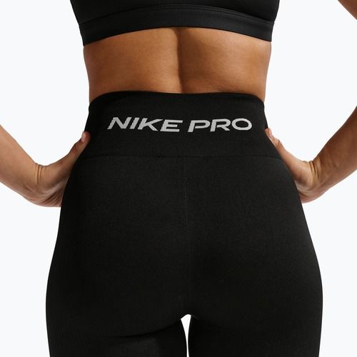 Leggings da donna Nike Pro Seamless black/white