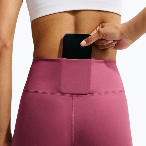 Leggings da donna Nike One pink smoke/white