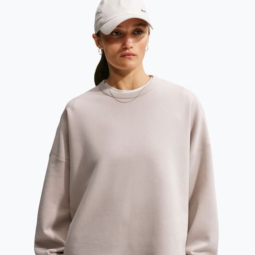 Felpa da allenamento donna Nike 24.7 ImpossiblySoft Cream Ii/Cream Ii/College Grey