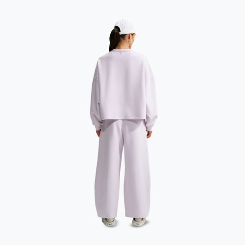 Felpa da allenamento donna Nike 24.7 ImpossiblySoft Bleached Lilac/Platinum Violet