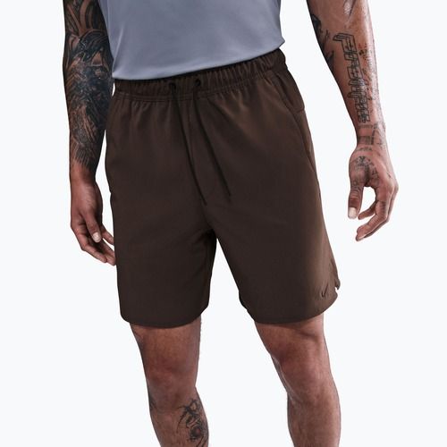 Pantaloncini da allenamento uomo Nike Unlimited baroque brown/black/baroque brown