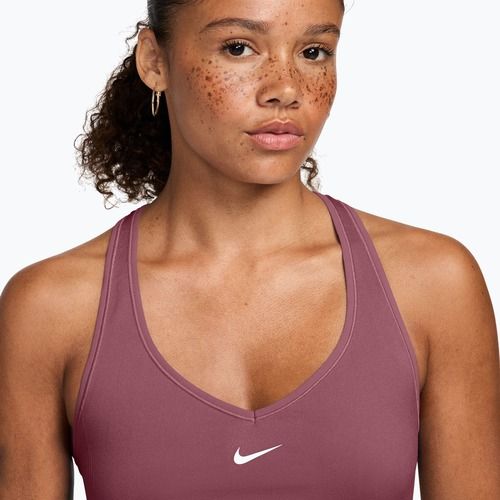 Top da allenamento Nike Pro Seamless pink smoke/white