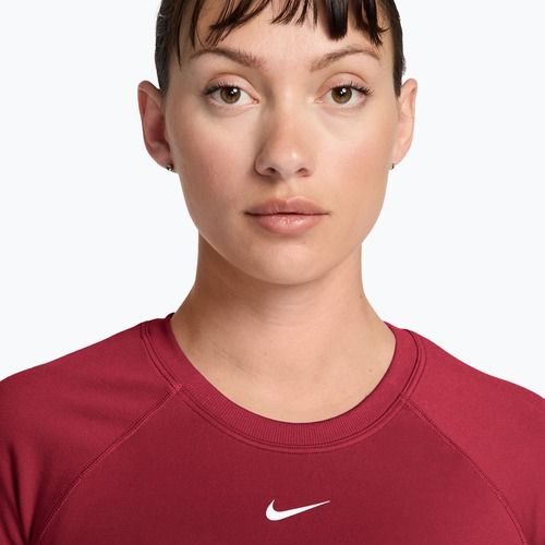 Maglia da allenamento donna Nike Pro Seamless tough red/white