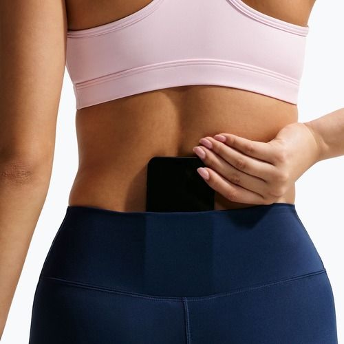 Pantaloncini da allenamento da donna Nike One midnight navy/white