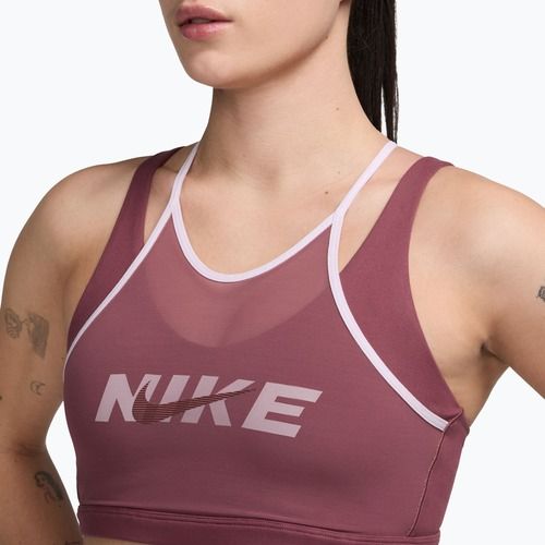 Reggiseno sportivo Nike One pink smoke/bleached lilac/mystic dates