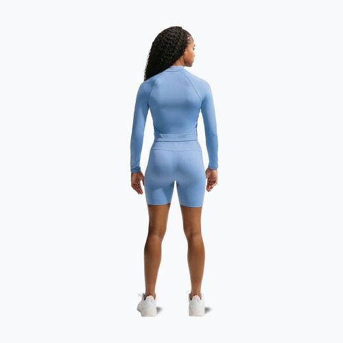 Felpa da allenamento donna Nike Pro Seamless work blue