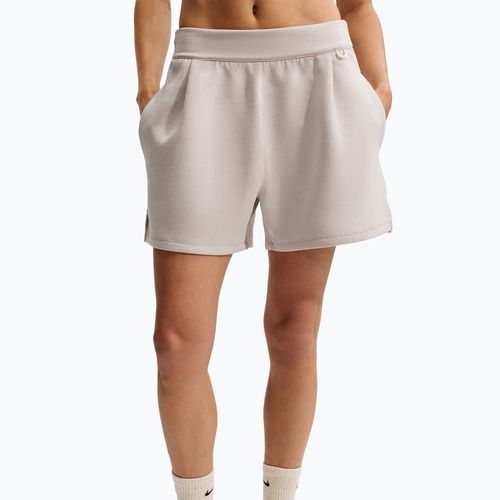 Pantaloncini da allenamento da donna Nike 24.7 ImpossiblySoft cream Ii/cream Ii/college grey