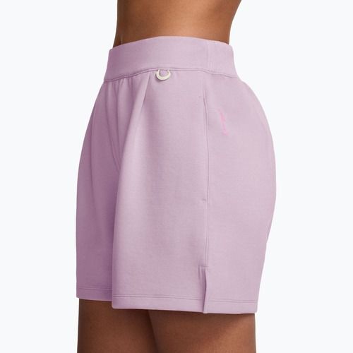 Pantaloncini da allenamento da donna Nike 24.7 ImpossiblySoft bleached lilac/platinum violet