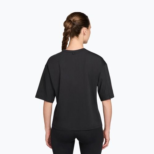 Maglia da allenamento donna Nike 24.7 ImpossiblySoft Light black/dark smoke grey