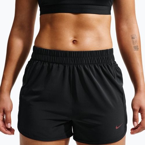 Pantaloncini da allenamento da donna Nike One black/black/university red