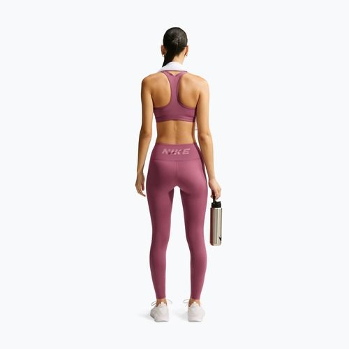 Leggings da donna Nike One pink smoke/pink smoke/pink rise/white