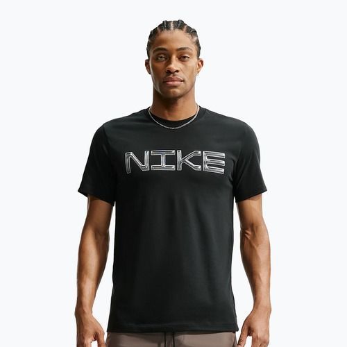Maglia training da uomo Nike Dri-FIT Training T-Shirt black/white