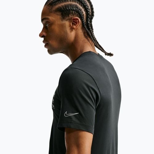 Maglia training da uomo Nike Dri-FIT Training T-Shirt black/white