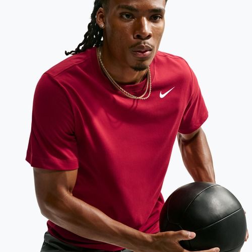 Maglia training da uomo Nike Dri-FIT tough red/white