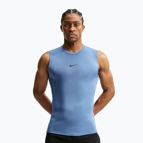 Maglia training da uomo Nike Pro indigo storm/black