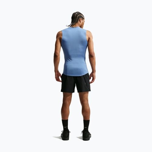 Maglia training da uomo Nike Pro indigo storm/black