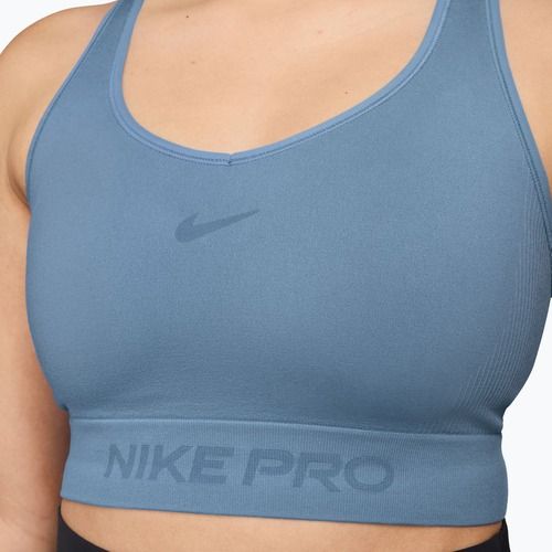 Maglia da allenamento donna Nike Pro Seamless work blue