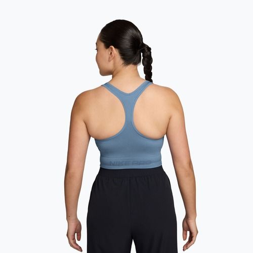 Maglia da allenamento donna Nike Pro Seamless work blue