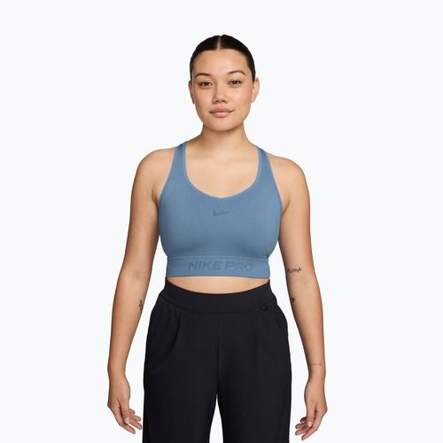 Maglia da allenamento donna Nike Pro Seamless work blue