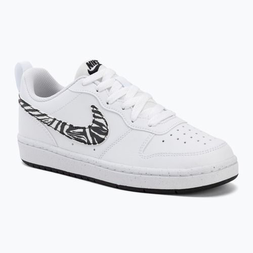 Scarpe Nike Court Borough Low bianche/neri