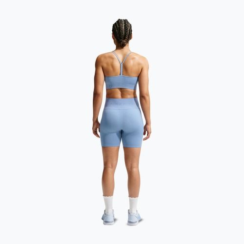 Pantaloncini da allenamento da donna Nike Pro Seamless work blue