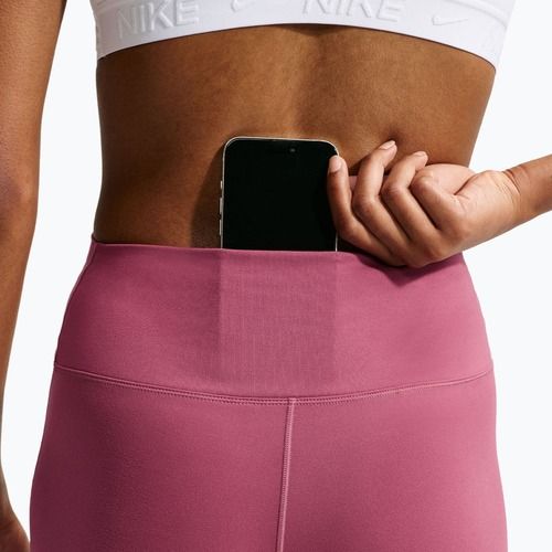 Leggings da allenamento donna Nike One pink smoke/white