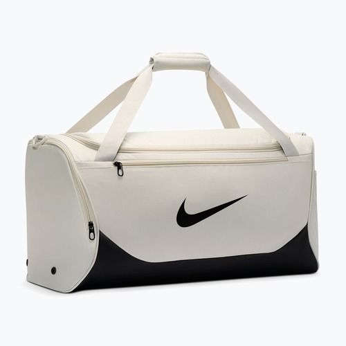 Borsa da allenamento Nike Brasilia Duffel Medium 60 l light bone/black/black