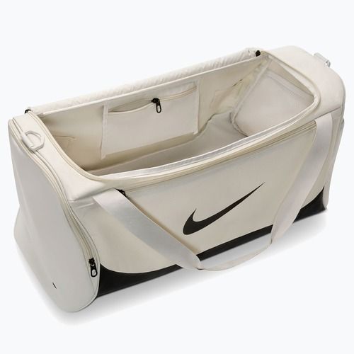 Borsa da allenamento Nike Brasilia Duffel Medium 60 l light bone/black/black