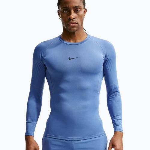 Longsleeve da allenamento da uomo Nike Pro indigo storm/black
