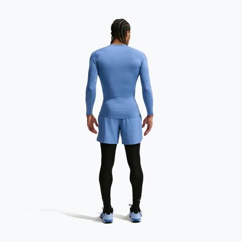 Longsleeve da allenamento da uomo Nike Pro indigo storm/black