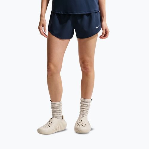 Pantaloncini da allenamento da donna Nike One midnight navy/white