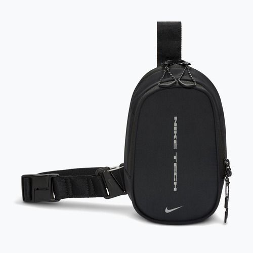 Marsupio Nike Tech Commute 1 l black/black/reflect silver