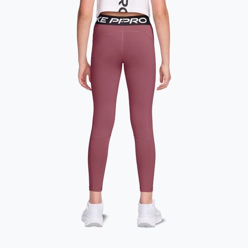 Leggings per bambini Nike Pro pink smoke/white