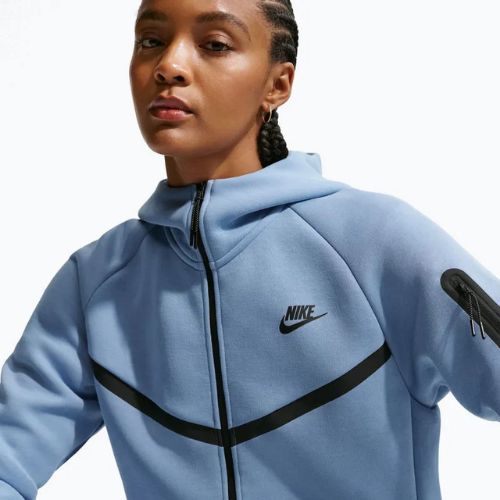Felpa donna Nike Sportswear Tech Fleece Windrunner work blue/black